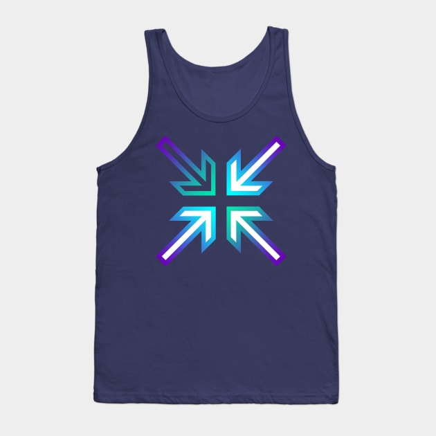 E Symbol N°2 Tank Top by couleur365